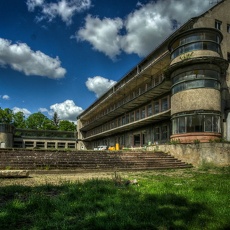 Lungenheilanstalt freie Feldlage